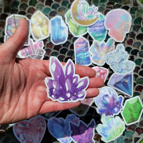 Crystal Stickers - Assorted 50 Pack - Picture 2 of 11